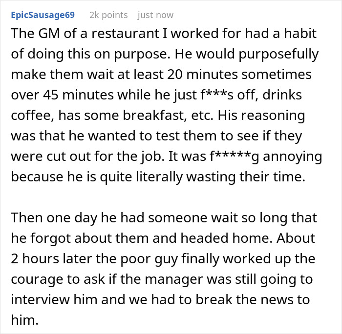 Educator Waits For 20 Minutes After Getting Summoned For An Interview And Then Leaves