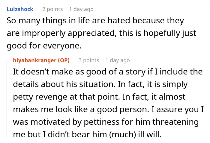 Person Gives Guy His Ex Girlfriend, Horrible Job And Bad Home As Revenge