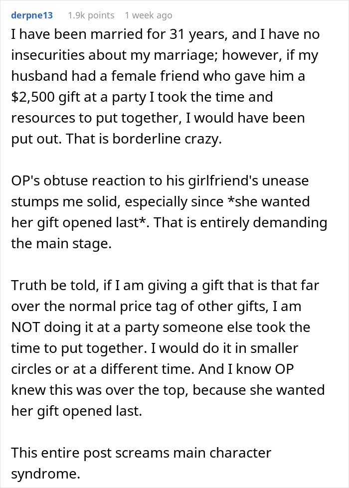 &ldquo;He Literally Screamed&rdquo;: Woman Asks The Internet If She Was In The Wrong For Getting A Male Friend An Expensive Gift