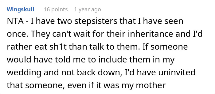 Bride Doesn&rsquo;t Want Her Estranged Siblings Mentioned At The Wedding, Mom Calls Her A Bridezilla