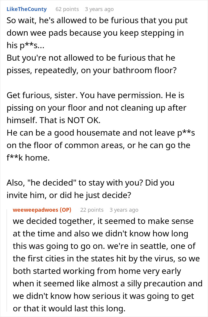 &ldquo;The Bathroom Floor Was Suddenly Always Wet&rdquo;: BF Keeps Missing The Toilet, GF Gets Resourceful