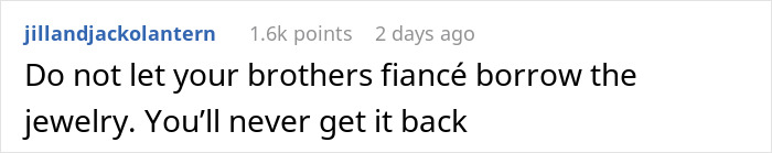 Woman Inherits Her Grandmother&rsquo;s Jewelry And Refuses To Let Her SIL Have It
