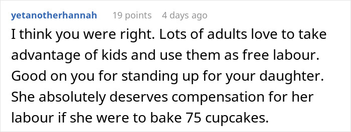 Relative Thinks 9-Year-Old &ldquo;Shouldn&rsquo;t Expect Payment&rdquo; For 75 Cupcakes, Gets Called Out By Mom