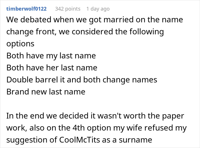 &ldquo;You Could Hear A Pin Drop&rdquo;: Wife Calls In-Laws&rsquo; Last Name &lsquo;Boring&rsquo; Without Thinking Before Speaking