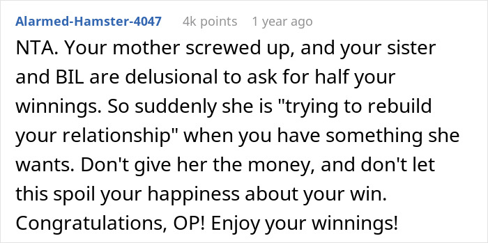 Woman Scores A Big Prize At Local Casino, Her Estranged Addict Sis Is Livid She Won&rsquo;t Share It