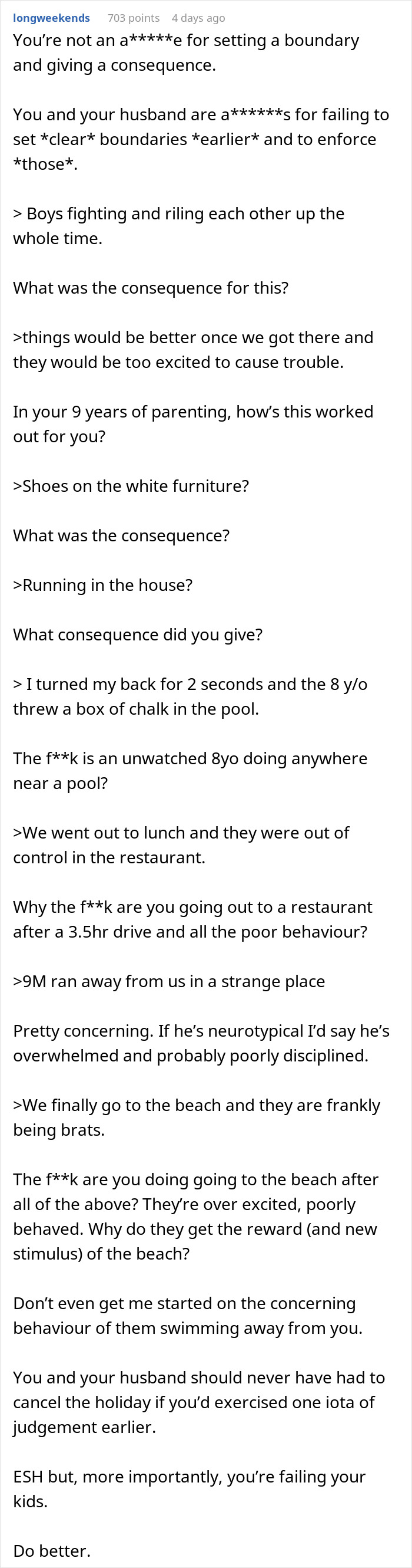 Mom Is Sick And Tired Of Her Sons' Misbehavior Whilst On Family Trip, Cancels It And Drives Home Mom Is Sick And Tired Of Her Sons' Misbehavior Whilst On Family Trip, Cancels It And Drives Home