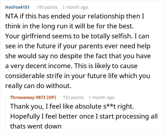 Man Has Had It With GF Controlling His Finances, Dumps Her When She Says His Sister Is Scamming Him