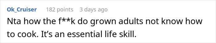 Guy Refuses To Ever Cook For His Wife After She Ate 3 Of His Meal Preps In A Single Night Guy Refuses To Ever Cook For His Wife After She Ate 3 Of His Meal Preps In A Single Night