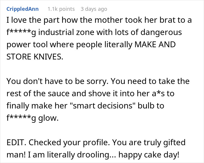 Guy Decides To Punish A Sandwich Thief, Ends Up Being At Fault As It Turns Out To Be A Kid