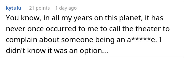 Karen Tries To Get Another Moviegoer Out Of His Seat At 'Oppenheimer', Gets Taken Out Of The Cinema Karen Tries To Get Another Moviegoer Out Of His Seat At 'Oppenheimer', Gets Taken Out Of The Cinema