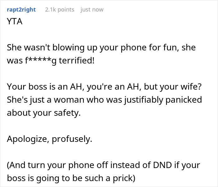 &ldquo;[Am I The Jerk] For Yelling At My Wife After She Blew Up My Phone With Calls Because Of A Fire?&rdquo;