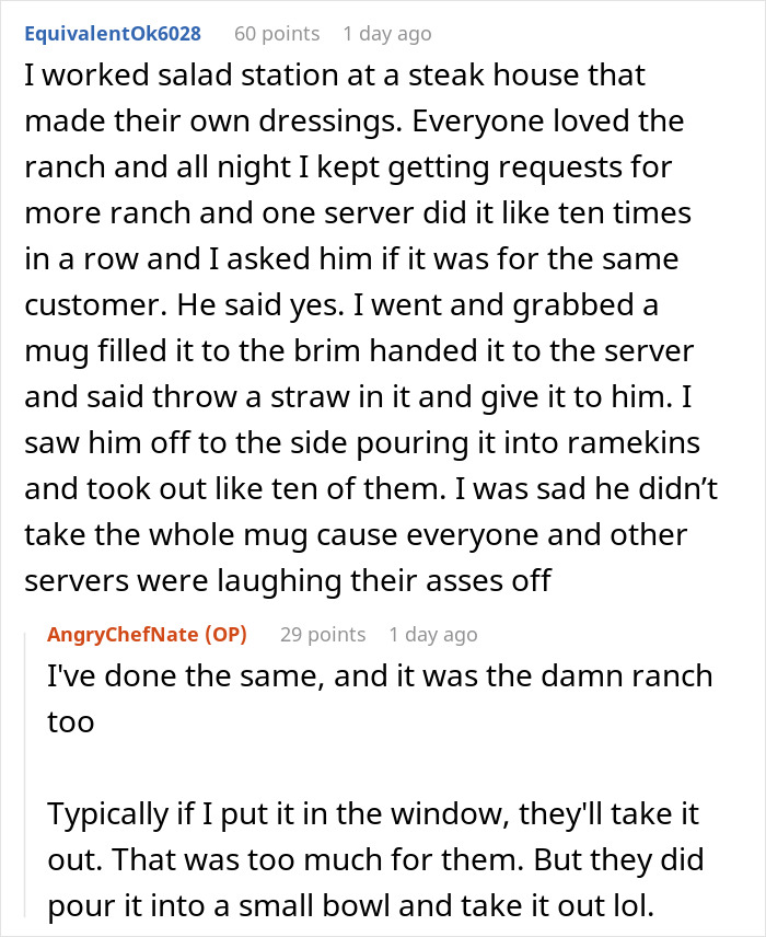 People Are Loving This Chef For Treating Customers’ Ridiculous Requests With Perfect Pettiness People Are Loving This Chef For Treating Customers’ Ridiculous Requests With Perfect Pettiness