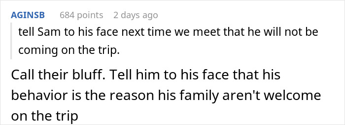 Parents Can't Control Their Son, Are Furious When He's Not Invited On Holiday