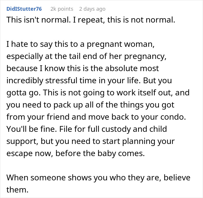 “Never Help Me Financially Again”: Pregnant Woman Can’t Believe How Frugal Her Husband Is “Never Help Me Financially Again”: Pregnant Woman Can’t Believe How Frugal Her Husband Is