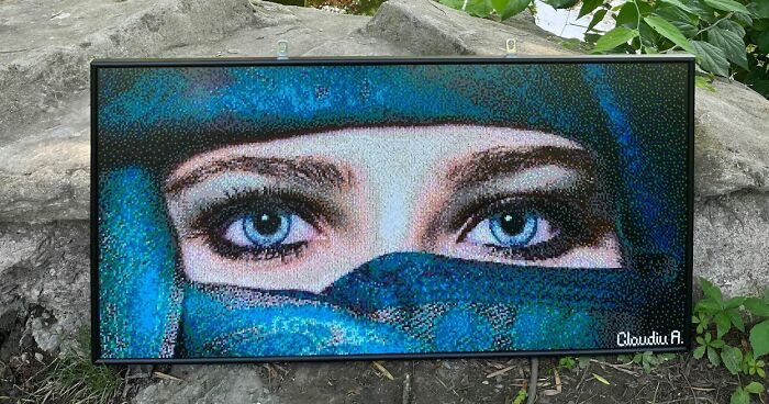 I Created A Photorealistic Fuse Bead Project Out Of 58,482 Beads