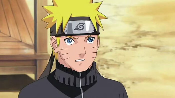 Naruto looking from Naruto