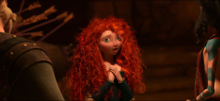 Merida talking 