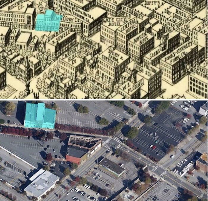 Ahora todo son aparcamientos