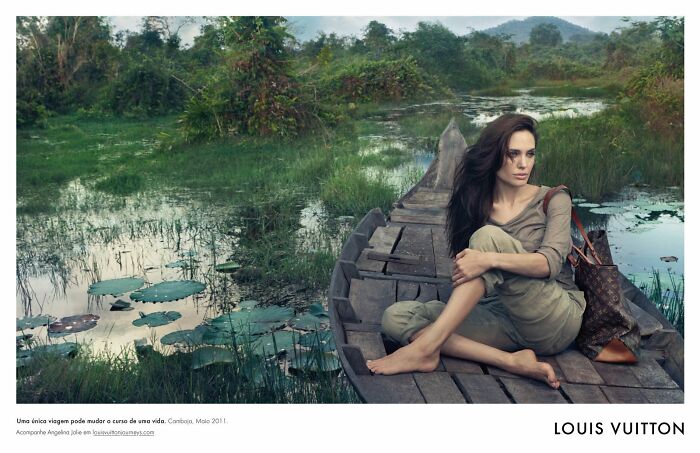 Angelina Jolie For Louis Vuitton