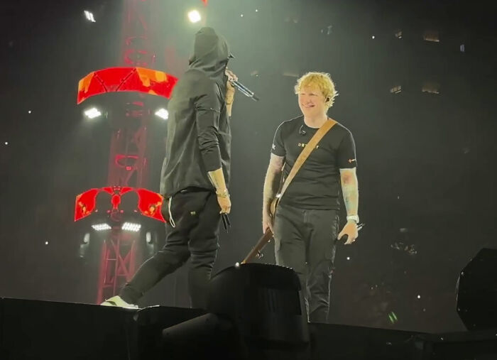 Unexpected Duo Leaves Fans Stunned As Eminem Steps On Stage At Ed Sheeran Concert