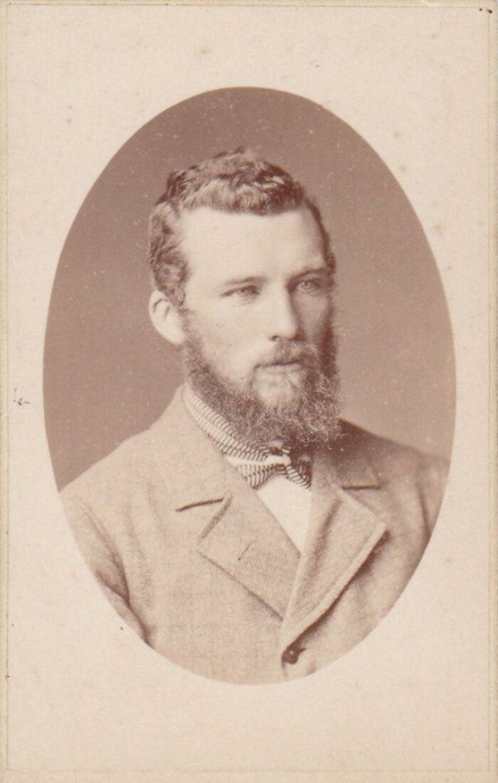 Handsome Man From The Late 1800s