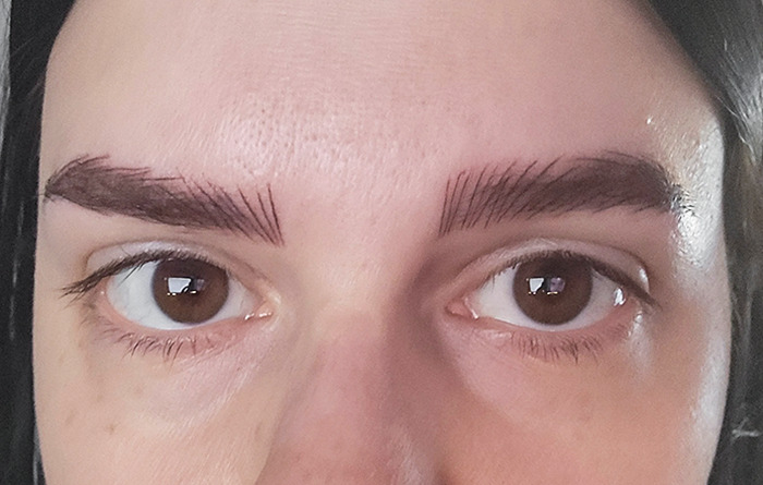  I Just Got These Done Yesterday And The Strokes Look So Long And Straight