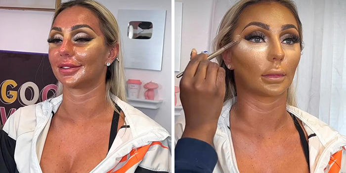 Stop With This Yellow. She And All Her Commenters Are Justifying This And Saying It's Because Of Her 'Tan'. Tan Or Not, This Isn't Her Shade