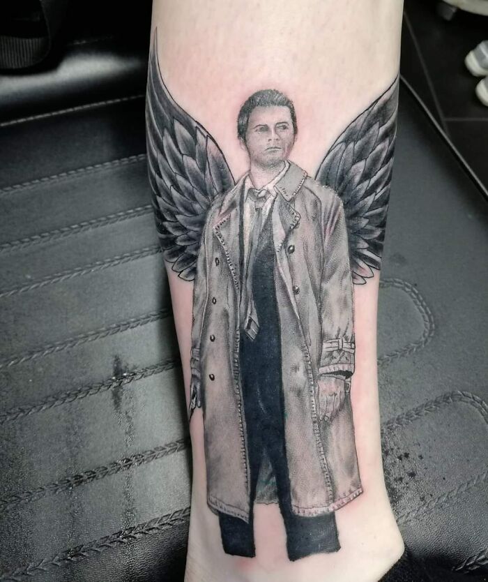 Castiel From Supernatural Lookin Rough Here