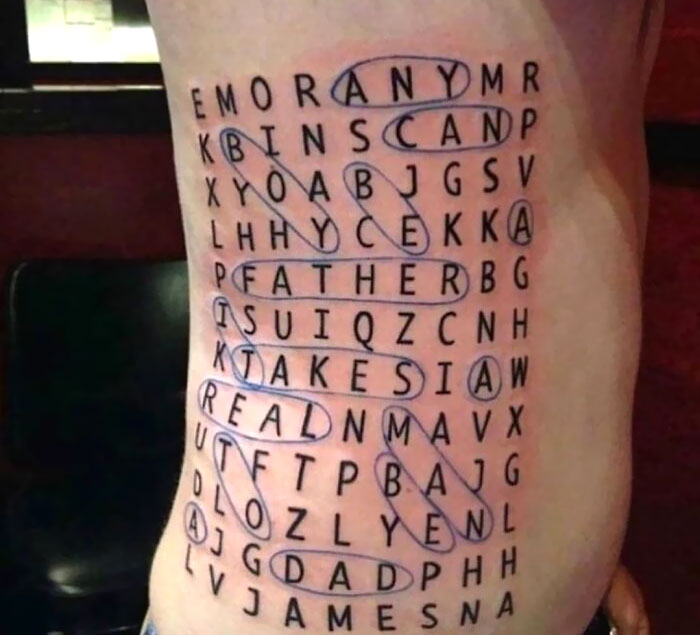 This Tattoo Makes My Head Hurt