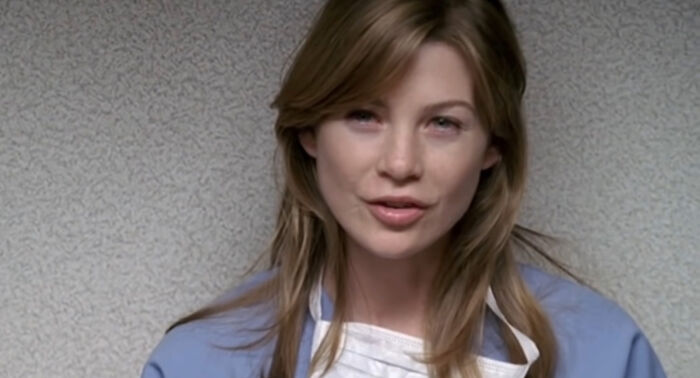 Meredith Grey speaking