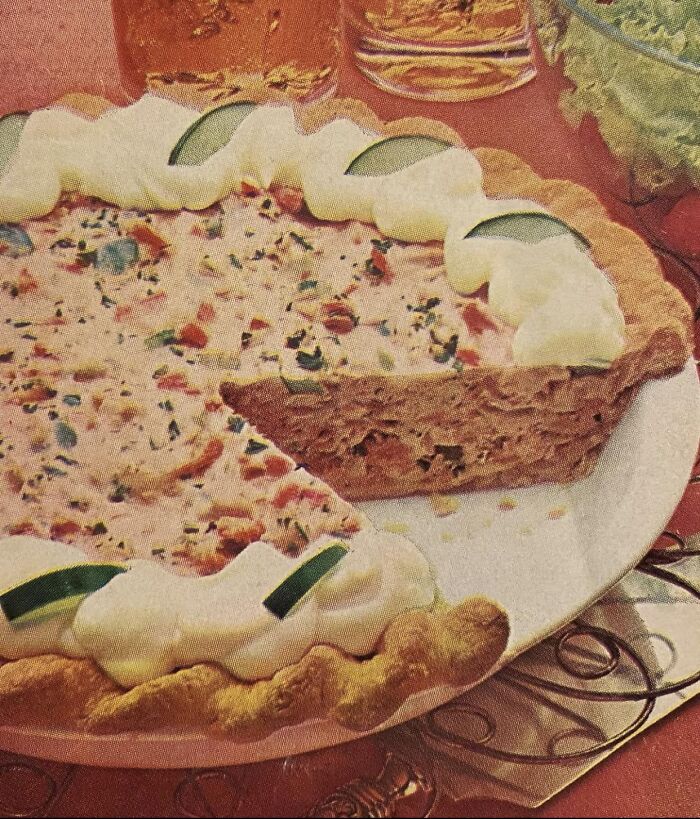 Salmon Pie (Best Foods Real Mayonnaise Ad, 1976)