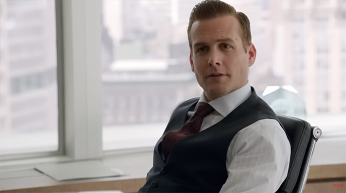 Harvey Specter talking