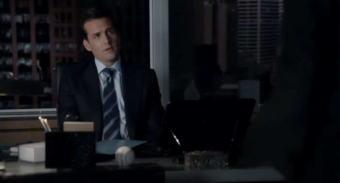 Harvey Specter talking