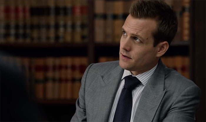 Harvey Specter talking