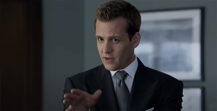 Harvey Specter talking