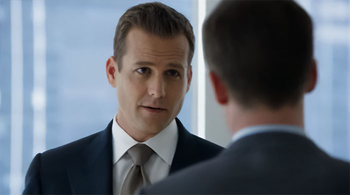 Harvey Specter talking