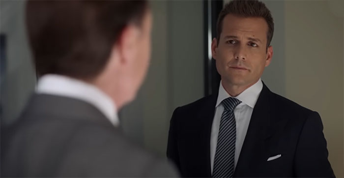 Harvey Specter talking