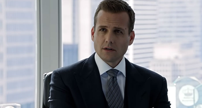 Harvey Specter talking