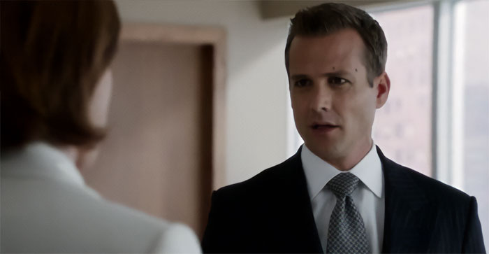 Harvey Specter talking