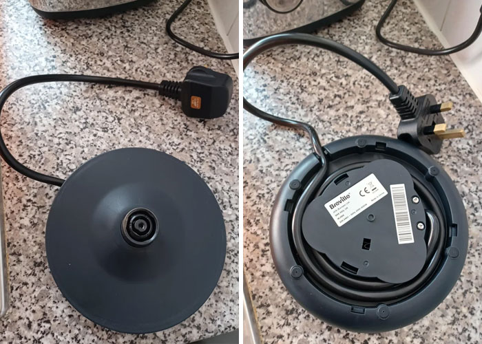 Over A Year Ago I Bought A Kettle That Had A Short Plug Lead, Today I Found This