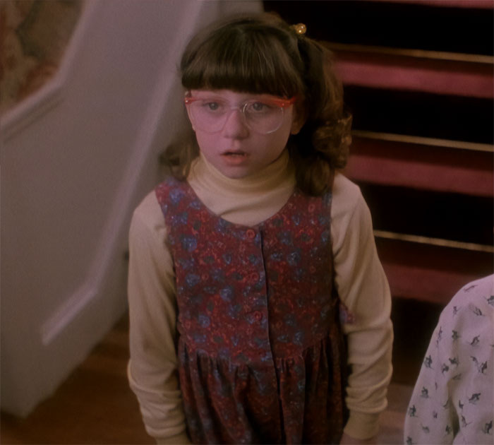 Brook McCallister looking from Home Alone