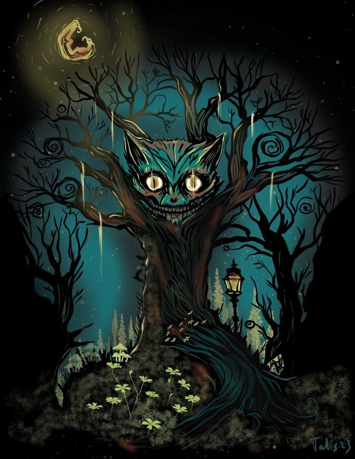 Here Is My Art Series Re-Imagining Characters From Alice In Wonderland