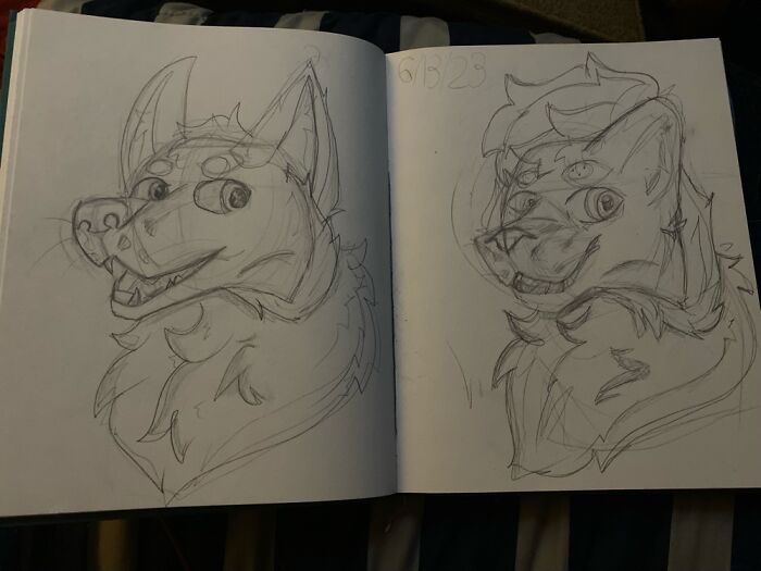 I Drew These At Like 3-4am So Yeah. I’m Also Self Taught So Fun, Why Did I Pick Art As A Hobby-