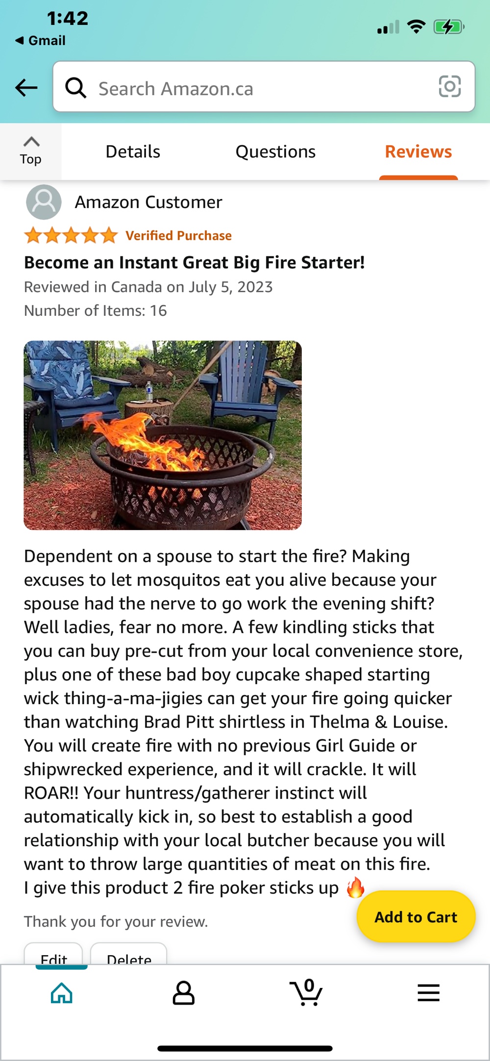 Funny Amazon Rwviews