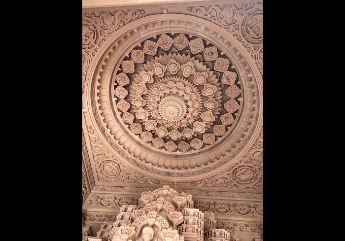 A Beautiful Hand Carved Temple In Southern California