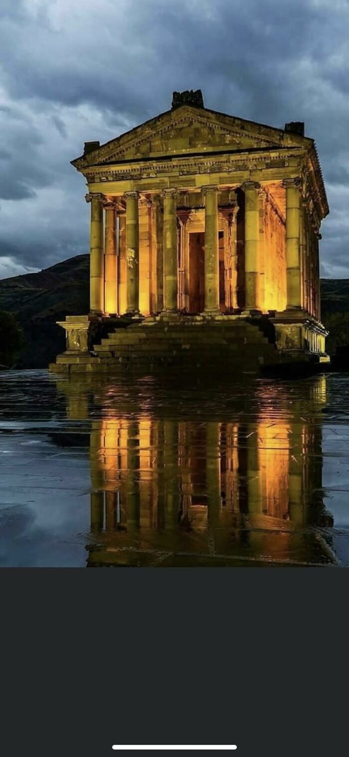 Ionic Temple Of Garni Armenia. 1st Century Ad