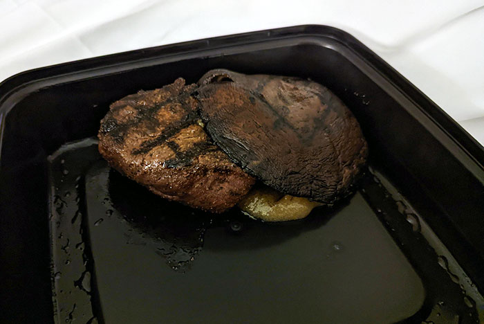 This Steak I Ordered. Who Serves A $50 Steak Without Side Dishes?