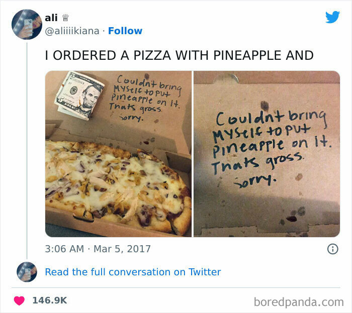 Because Money Touching Pizza Is Better