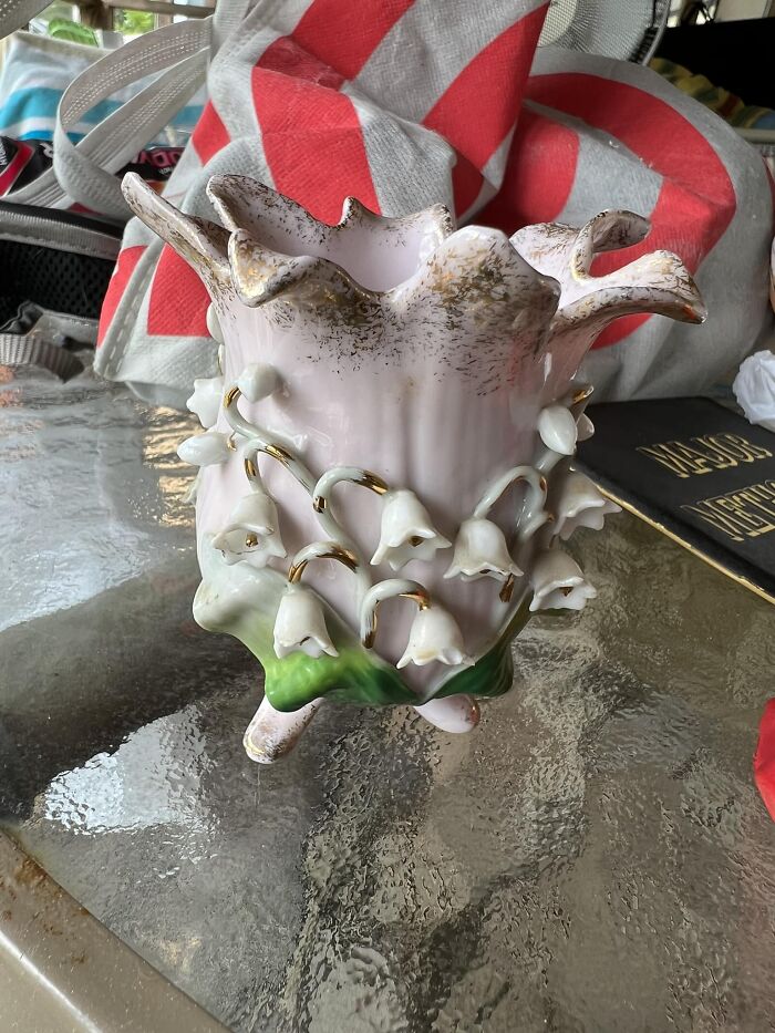 Got This At An Estate Sale For $3. Will Go Perfectly In My Whimsical Victorian Home