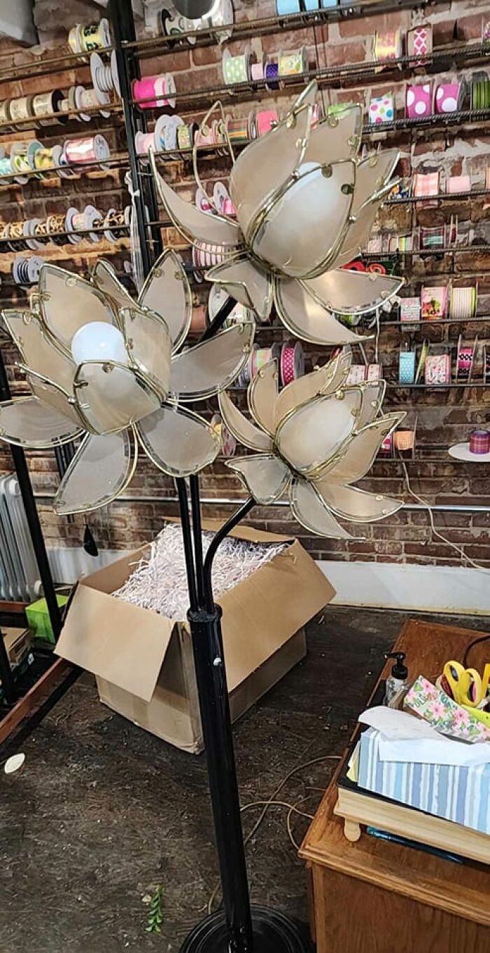 Look At This Beauty I Found At An Antique Store Today! I Told The Owner How Much I Loved It And She Just Gave It To Me! I Cannot Wait To Find It Spot In My Home!